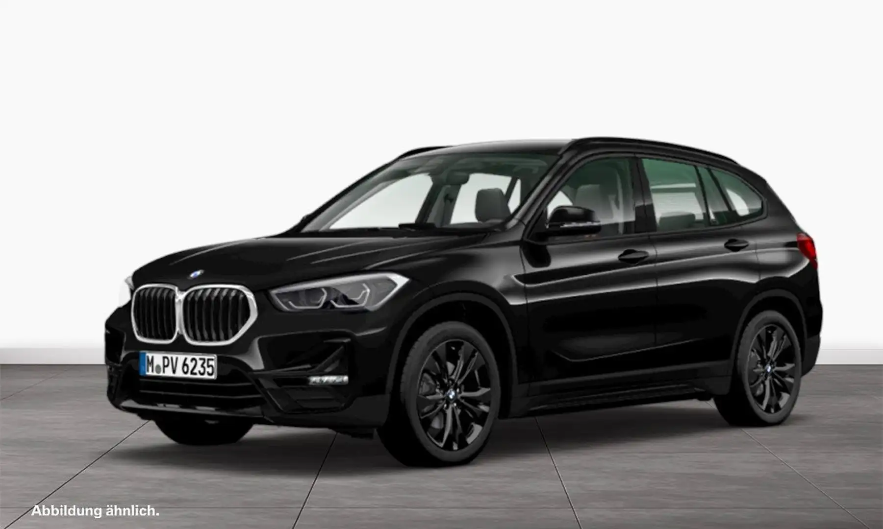 BMW X1 xDrive18d Sport Line Head-Up DAB LED AHK Shz Schwarz - 1
