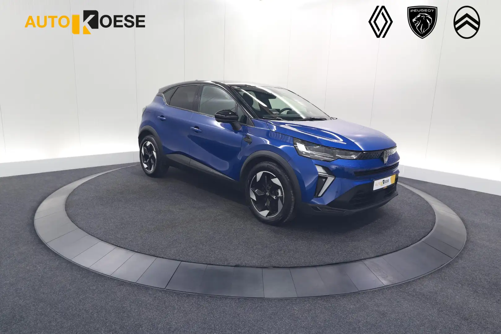 Renault Captur Mild Hybrid 160 EDC Techno | Camera | Navigatie | Bleu - 1
