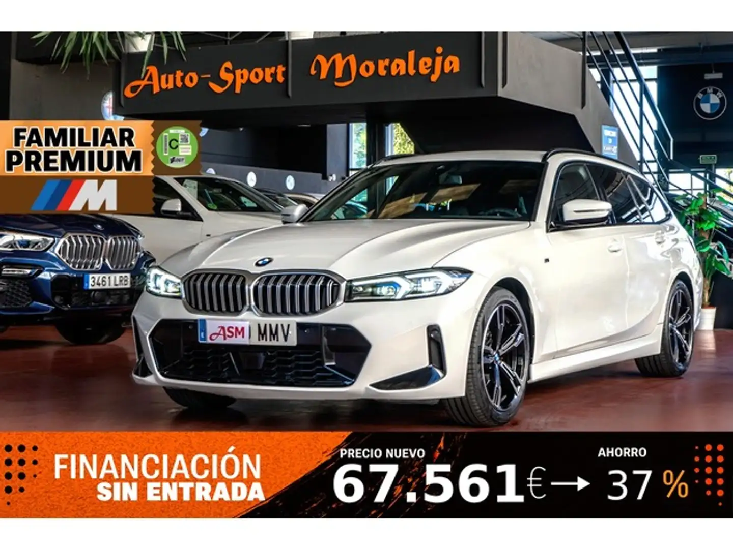 BMW 320 320iA Touring Blanco - 1