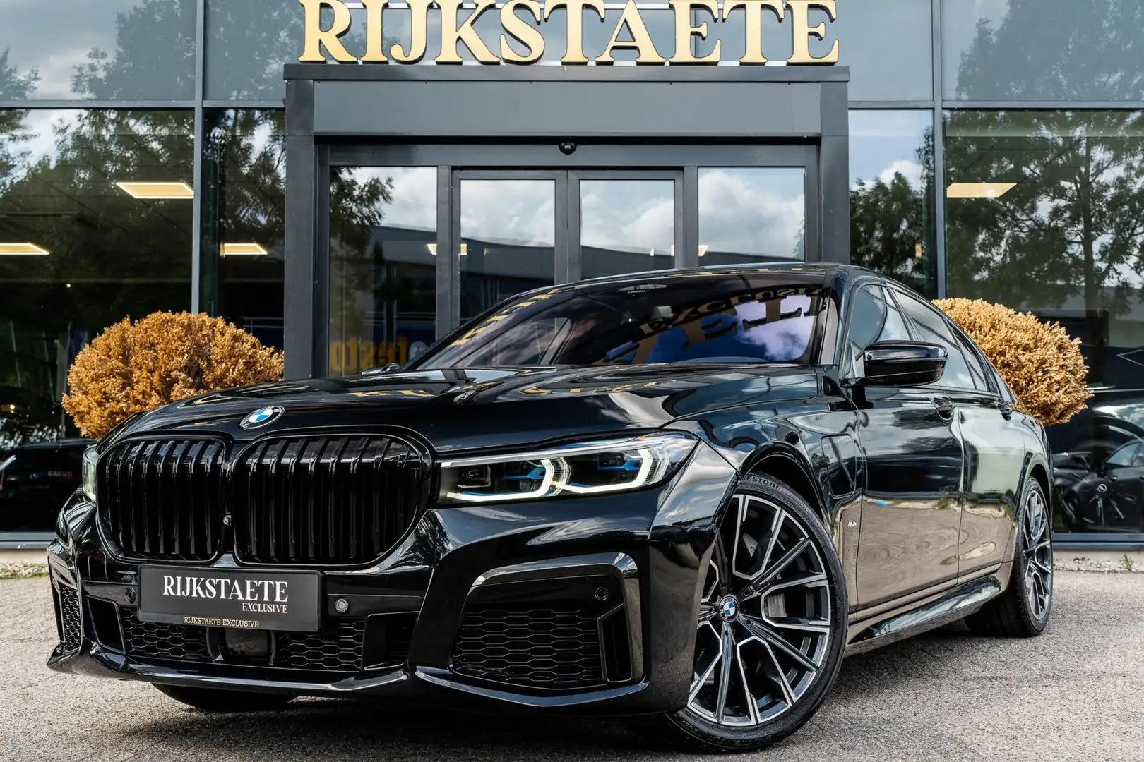 BMW 745 7-serie 745e High Executive|PANO|MASSAGE|H&K|HEAD- Noir - 1