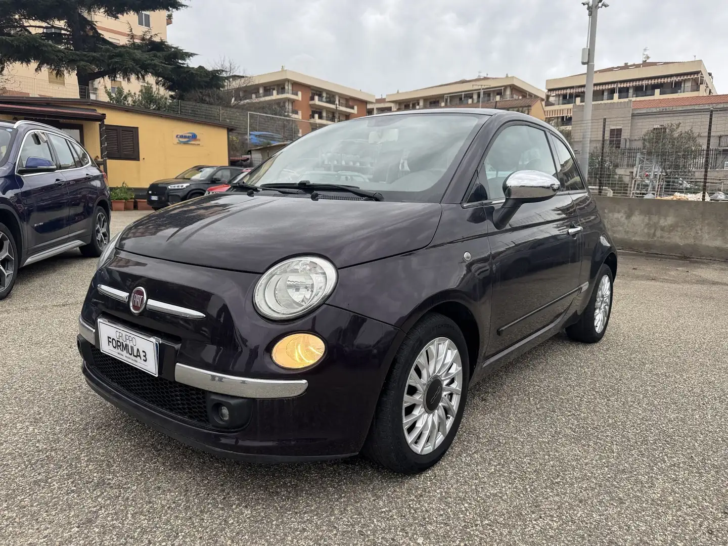 Fiat 500 500 1.2 Lounge Violett - 1
