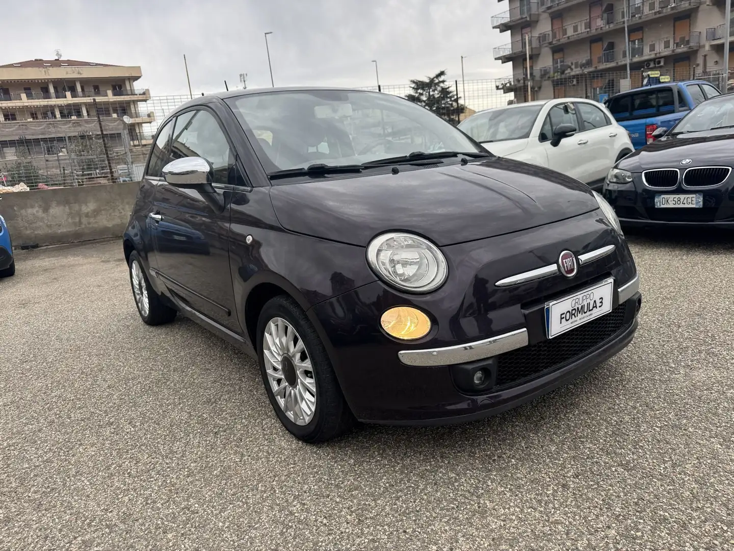 Fiat 500 500 1.2 Lounge Violett - 2
