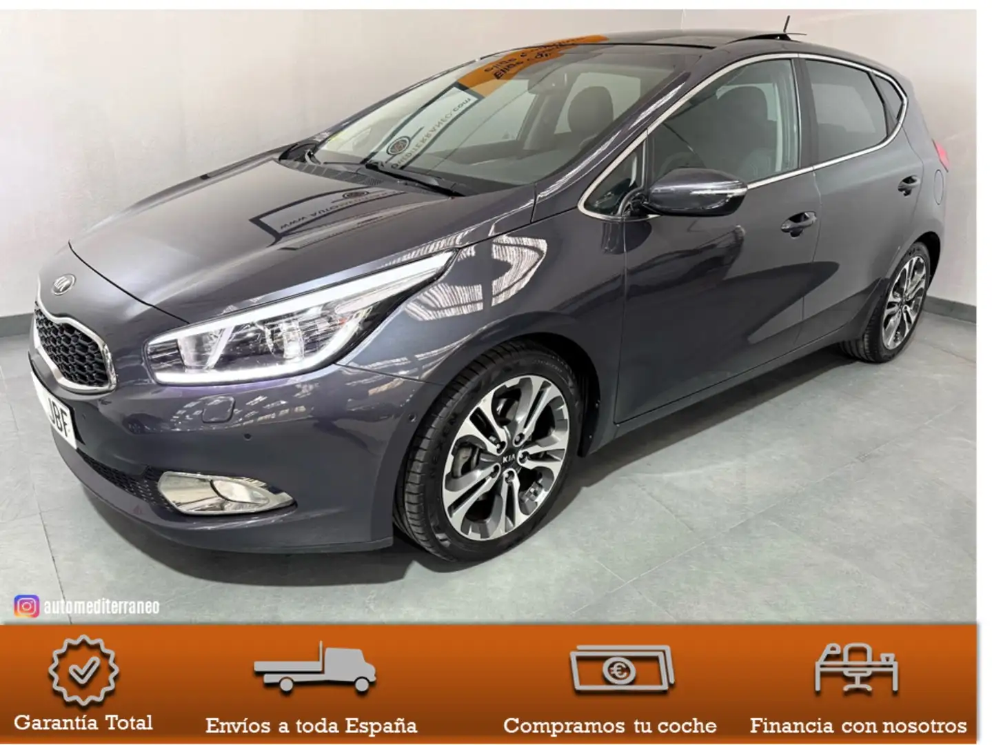 Kia Ceed / cee'd 1.6 CRDi VGT 128CV x-Tech Eco-Dynamics Grijs - 1