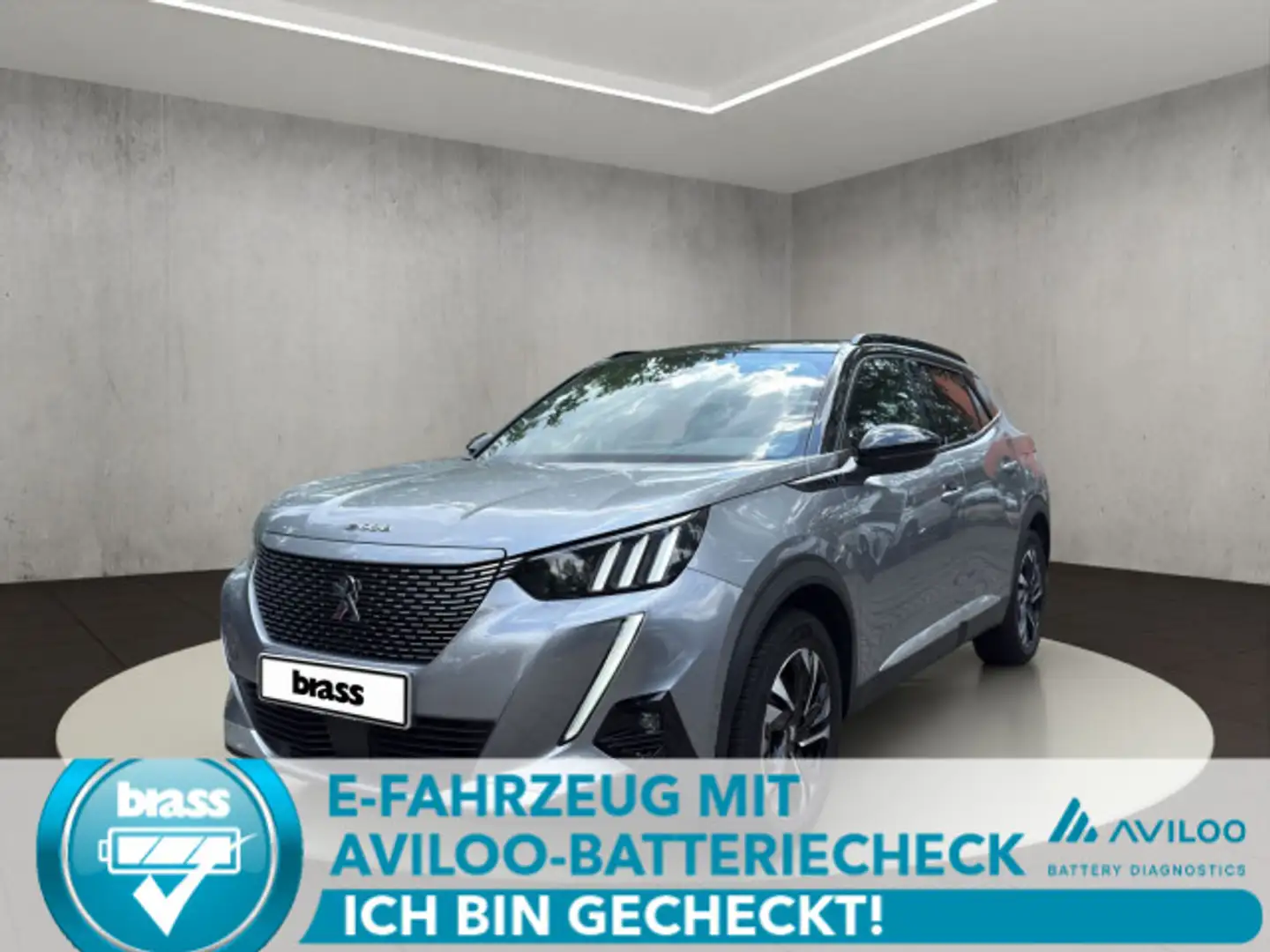 Peugeot 2008 E-2008 GT 136 Argent - 1