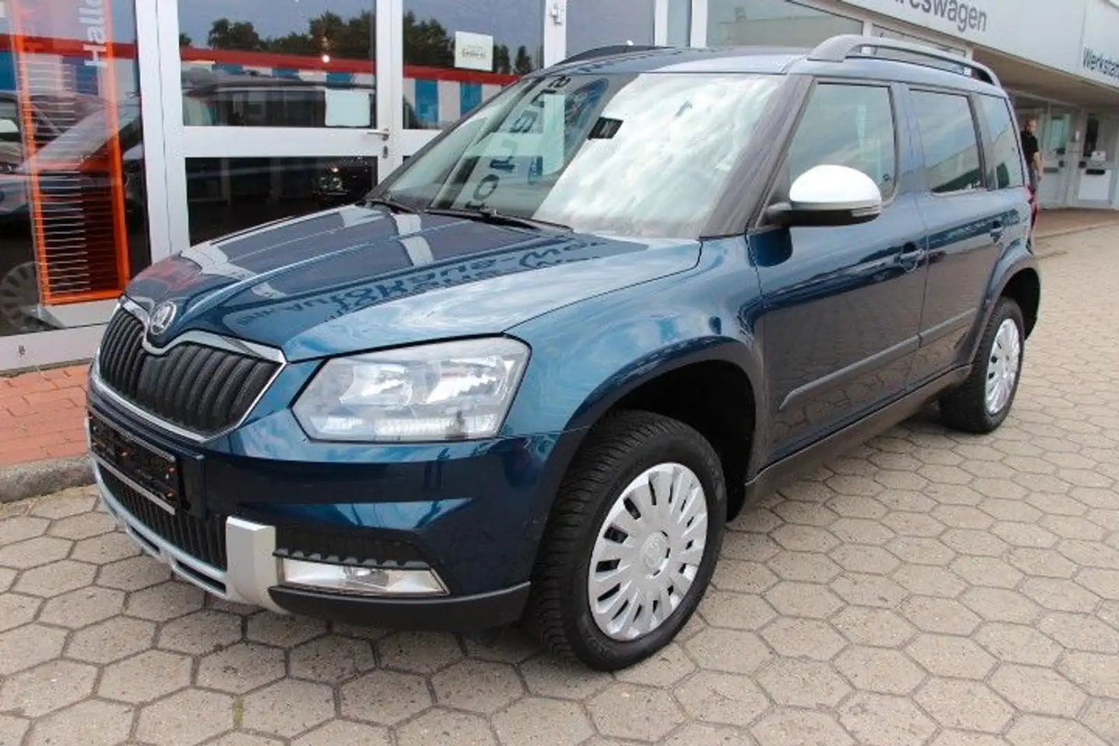 Skoda Yeti 1,2l*2.HAND*KLIMA*AHK*EURo5*HU 11-2026 Azul - 2