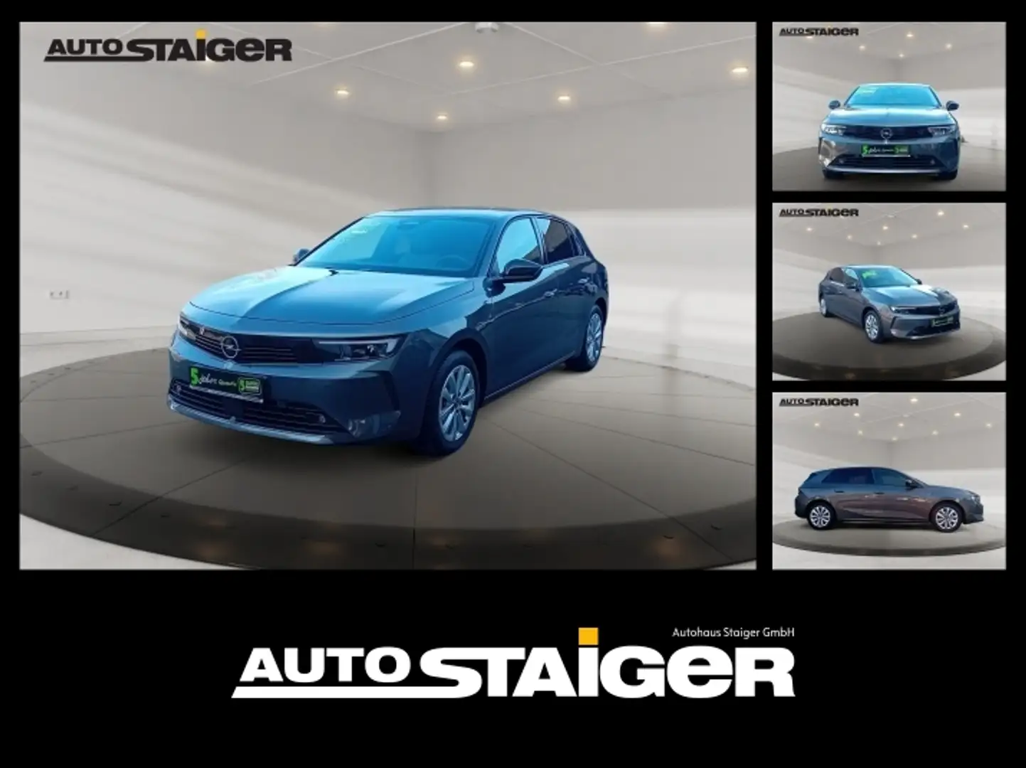 Opel Astra L  Elegance 1.2 Turbo Rückfahrkamera, SHZ Gris - 1