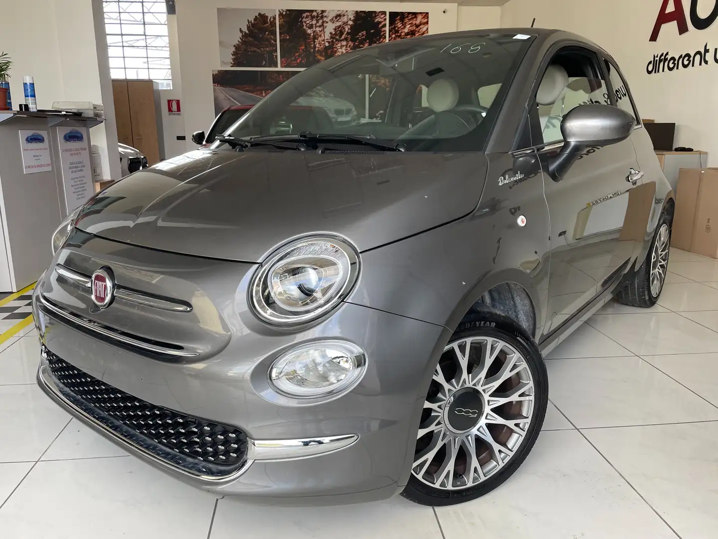 Fiat 500 1.0 hybrid Dolcevita 70cv Grigio - 1
