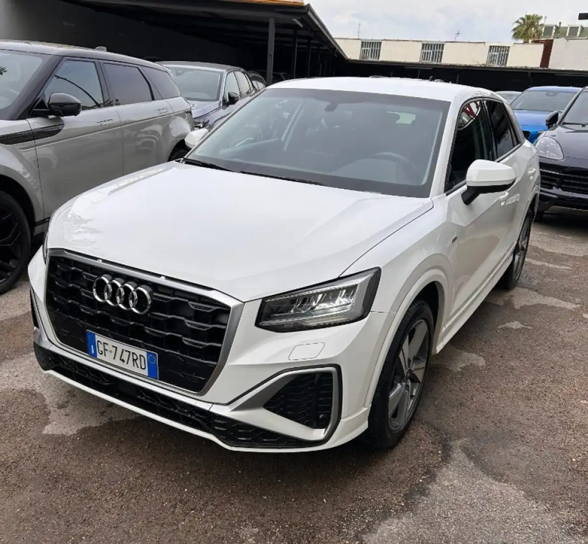 Audi Q2 30 TDI S tronic S line Edition Blanc - 2