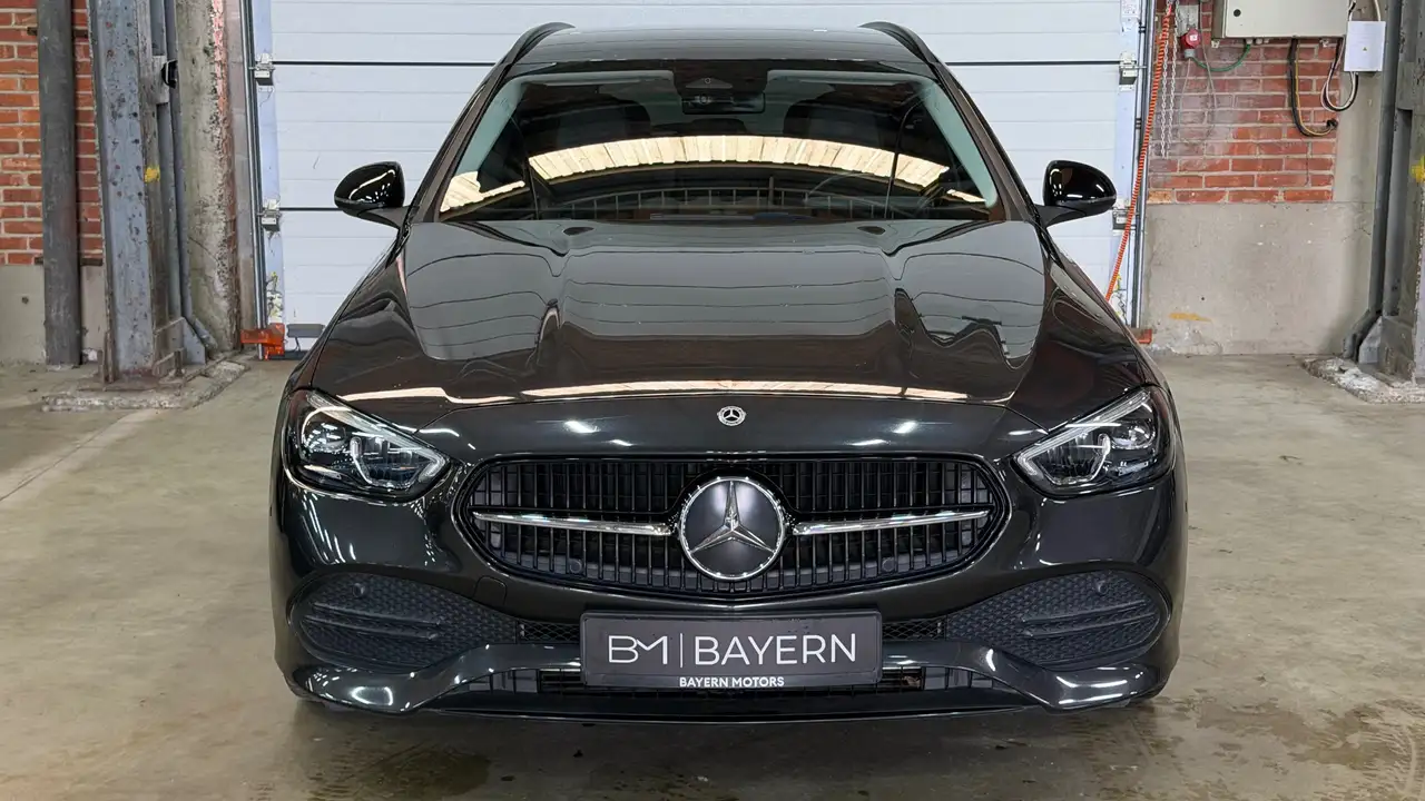 Mercedes-Benz C-Class d Automaat Garantie EURO 6d Leder LED Getinte Ruiten Prof Navi Adaptive Cruise Controle, миниатюра 18