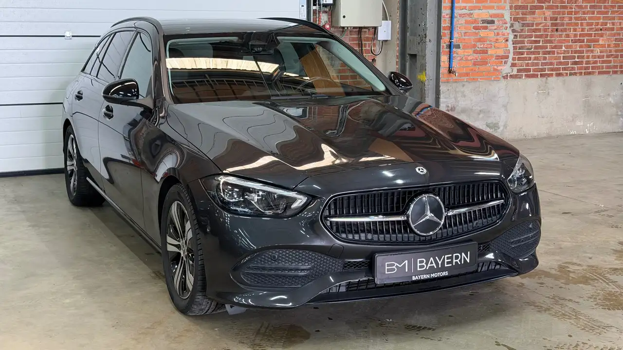 Mercedes-Benz C-Class d Automaat Garantie EURO 6d Leder LED Getinte Ruiten Prof Navi Adaptive Cruise Controle, миниатюра 19