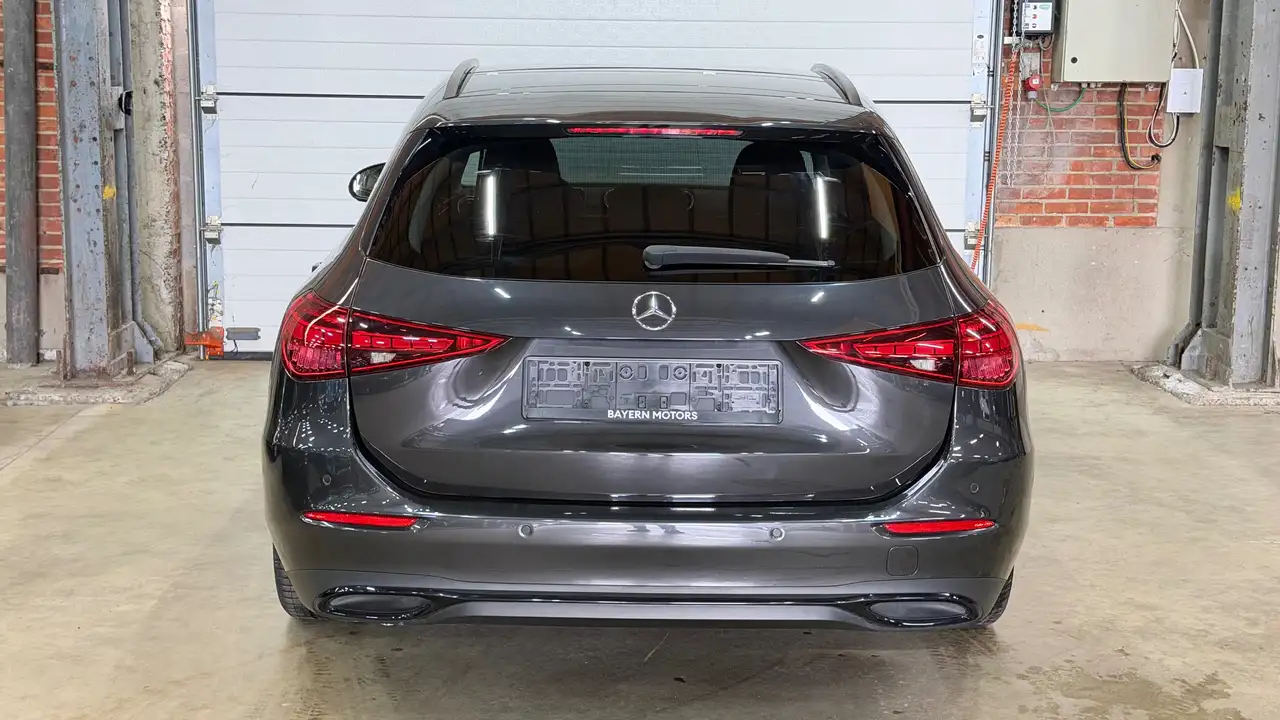 Mercedes-Benz C-Class d Automaat Garantie EURO 6d Leder LED Getinte Ruiten Prof Navi Adaptive Cruise Controle, миниатюра 7