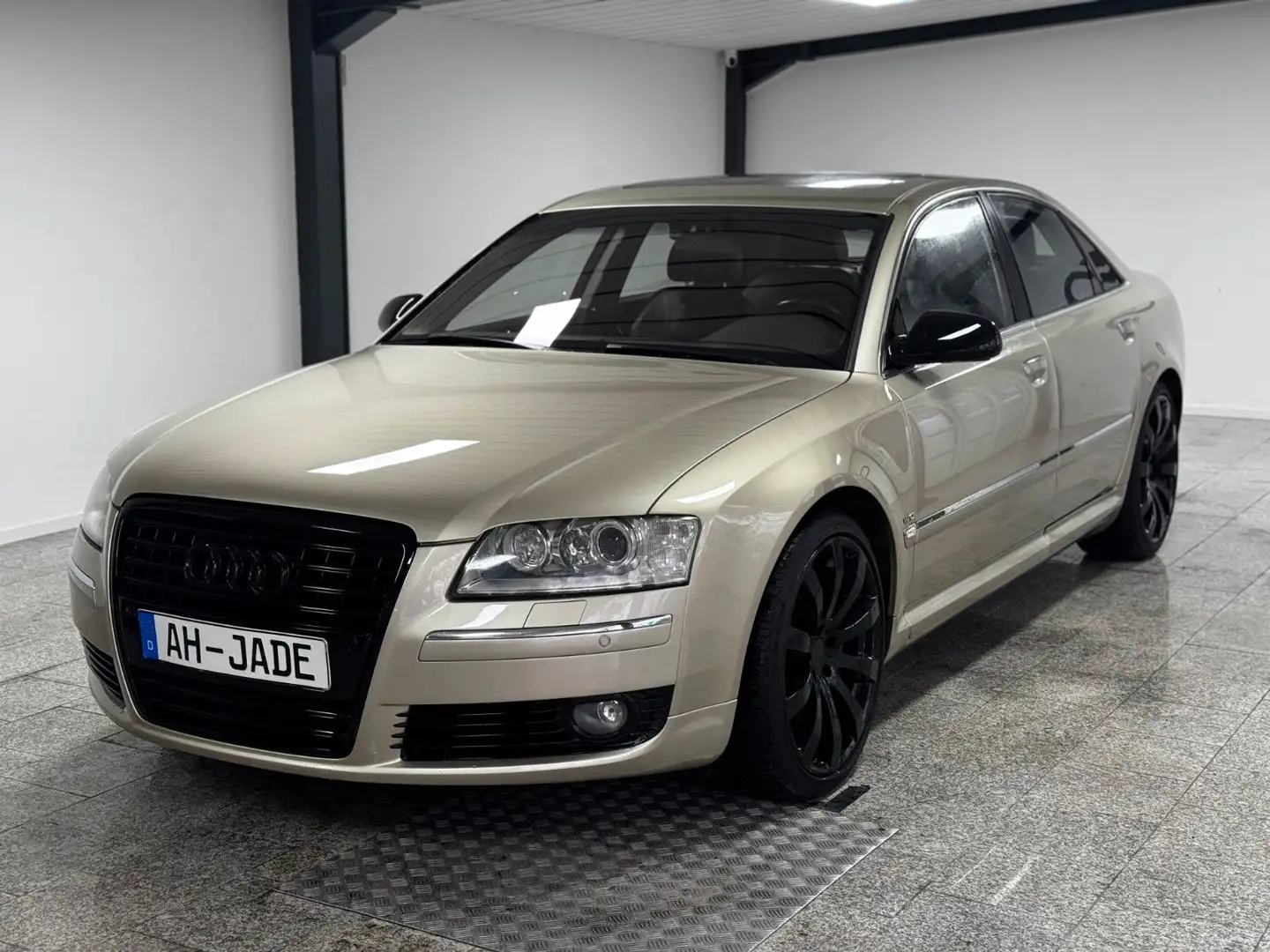 Audi A8 6.0 quattro *W12*Vollleder*Schiebedach* Beige - 2