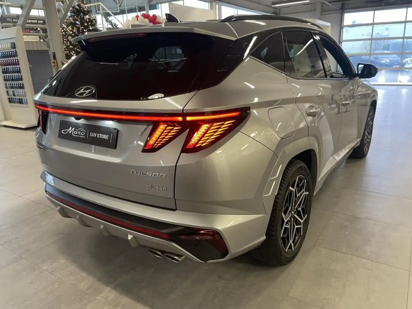 Hyundai TUCSON 1.6 T-GDi 4x4 PLUG-IN HYBRIDE Shine N-Line | FULL Argent - 2