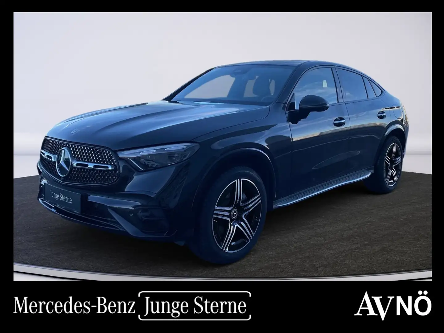 Mercedes-Benz GLC 300 de 4MATIC Coupé EQ Hybrid Technologie Schwarz - 1