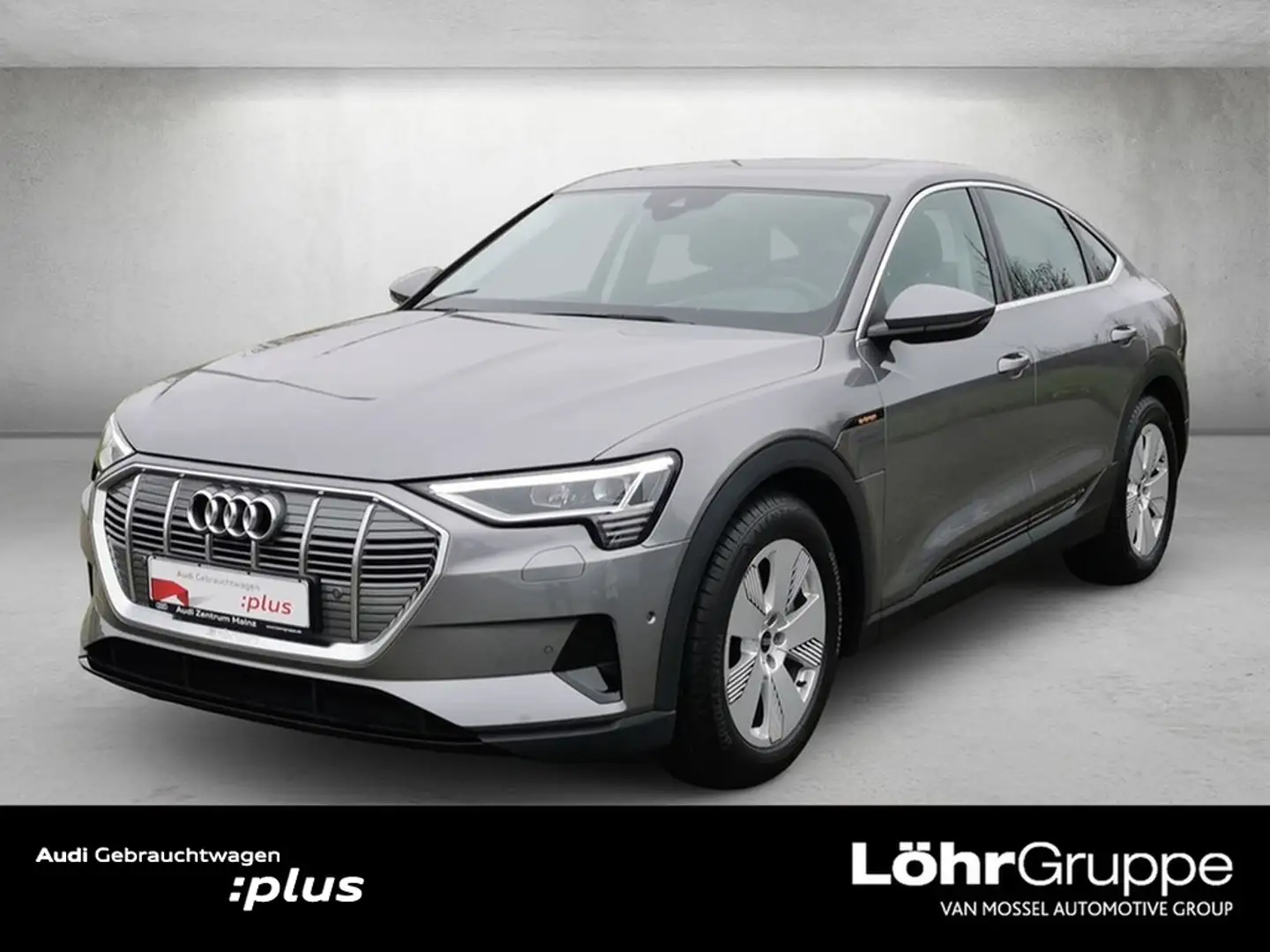 Audi e-tron Sportback 55 quattro *SOH 96%*Pano*AHK* Grau - 1