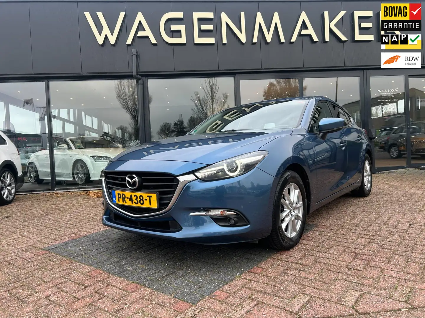 Mazda 3 2.0 SkyActiv-G 120 SkyLease+ Headup|NAVI|Cam|Deale Bleu - 1