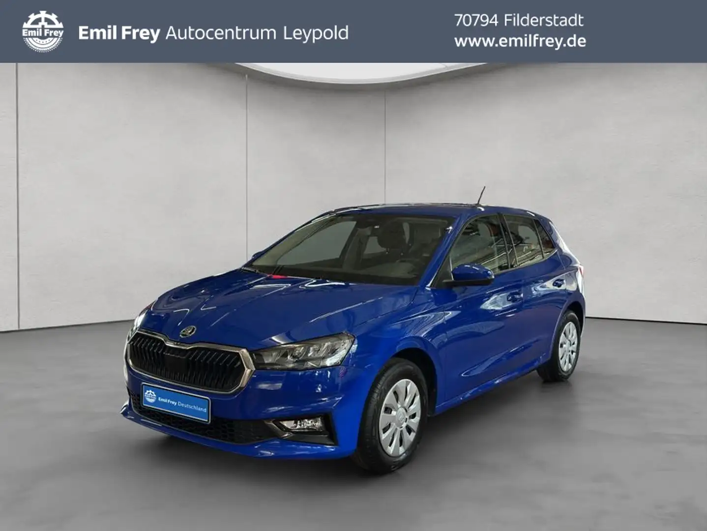 Skoda Fabia 1.0 TSI Ambition Синій - 1