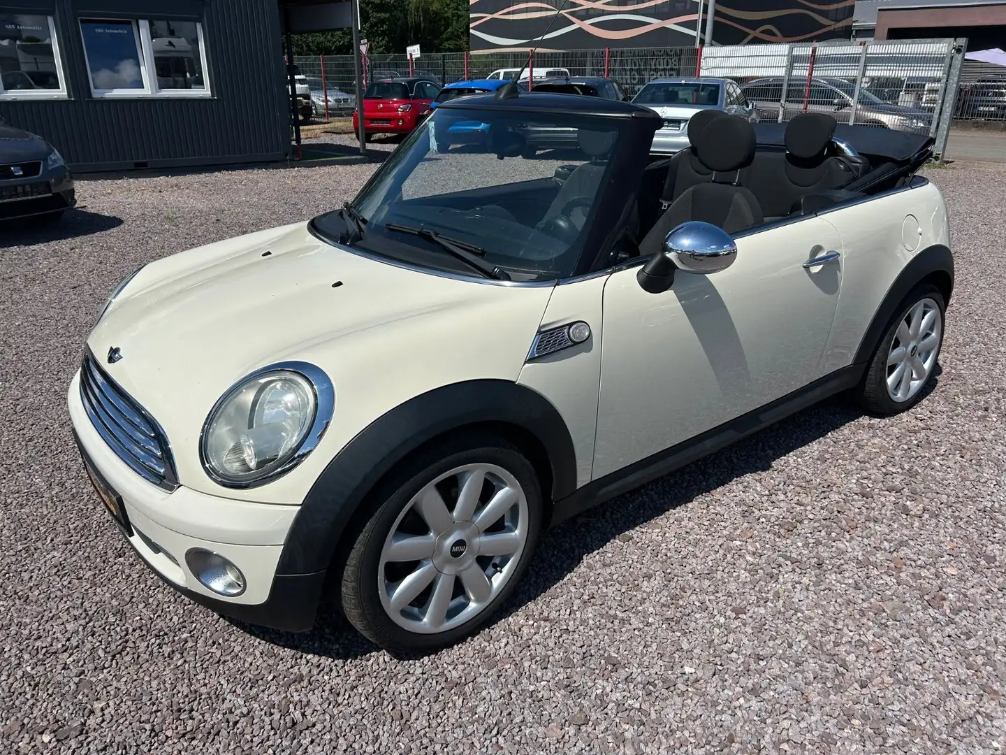 MINI Cooper Cabrio 1.6 *Klima*TÜV Neu*Tempomat* Weiß - 1