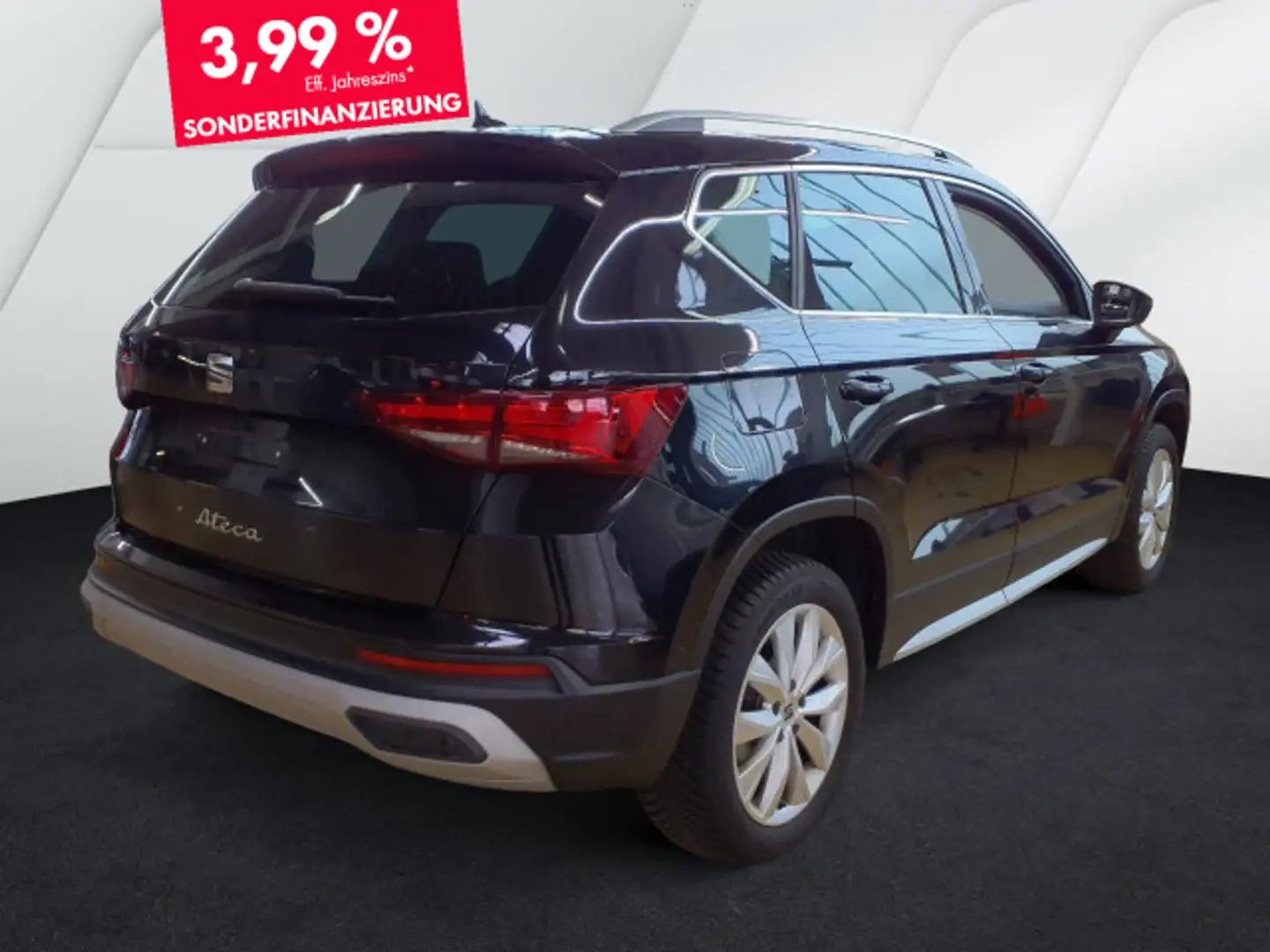 SEAT Ateca Xperience 1.5 TSI DSH AHK Navi SHZ PDC Kes Schwarz - 2