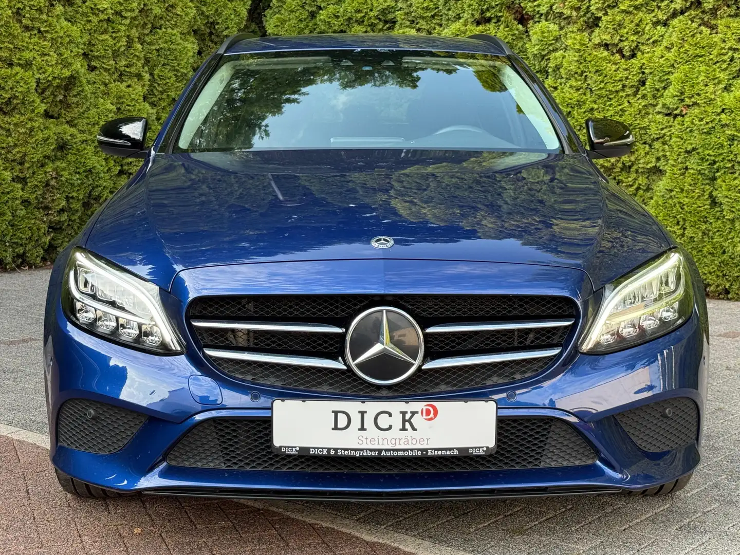 Mercedes-Benz C 300 d T Aut Avantg LED+NIGHT+VIRTUAL+KAM+DISTR Blau - 2