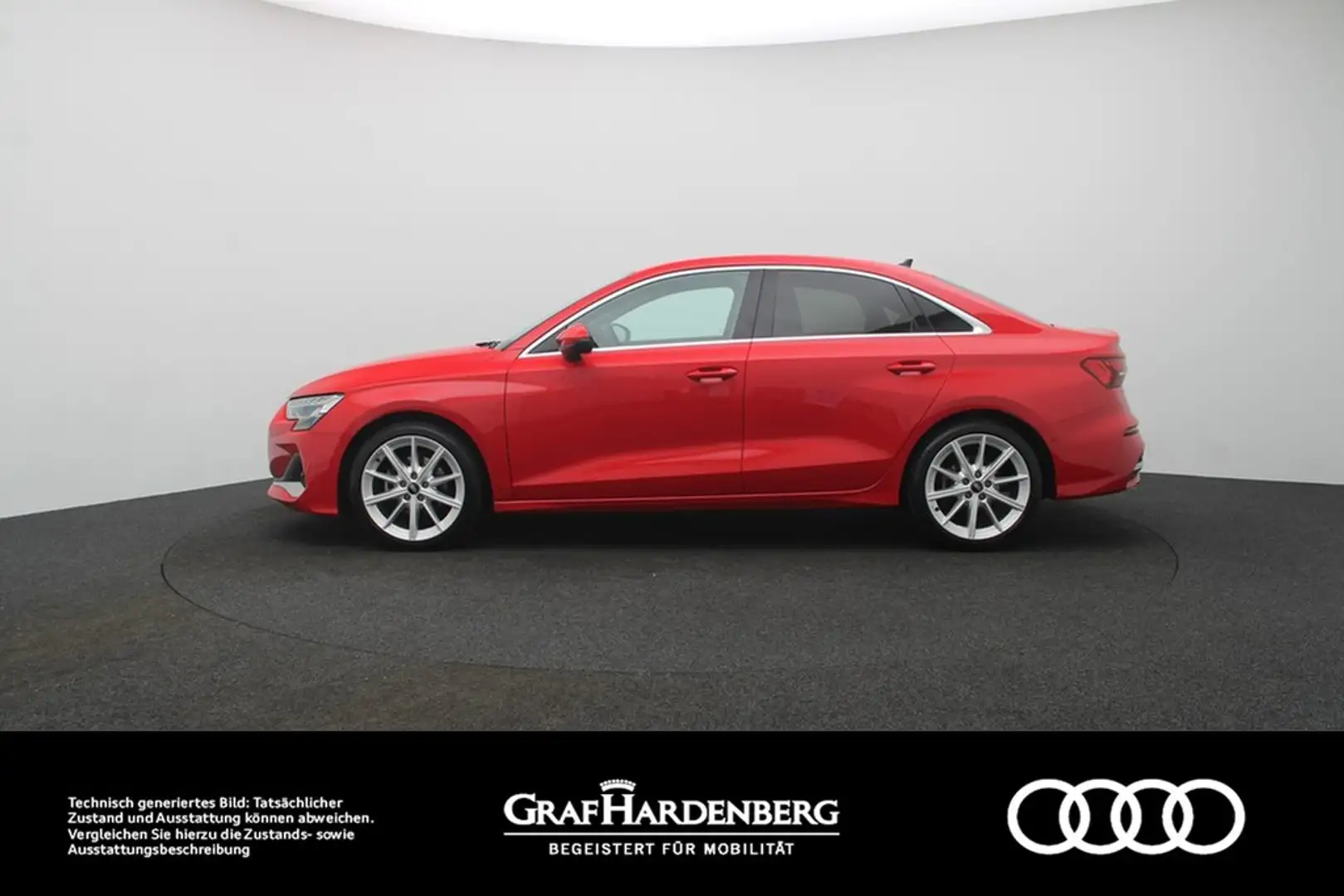 Audi A3 Lim. 35 TDI . Virt.Cockpit Matrix Navi ACC Rouge - 2