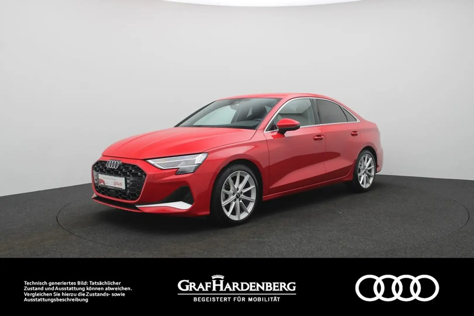 Audi A3 Lim. 35 TDI . Virt.Cockpit Matrix Navi ACC Rouge - 1