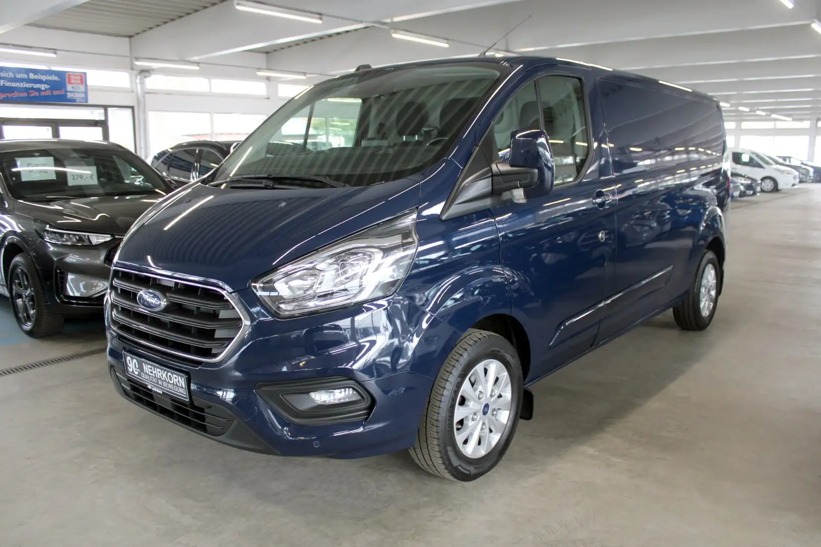 Ford Transit Custom Transit Custom Aut LIMITED LANG L2 Klima AHK SHZ Blau - 2