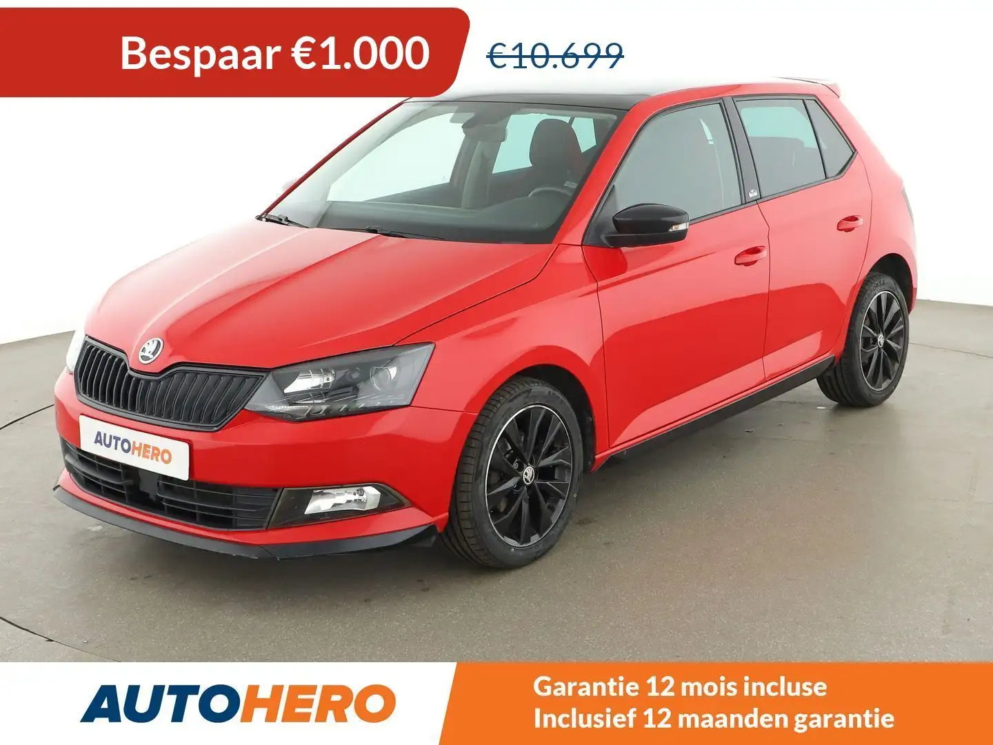 Skoda Fabia 1.0 TSI Monte Carlo Rouge - 1