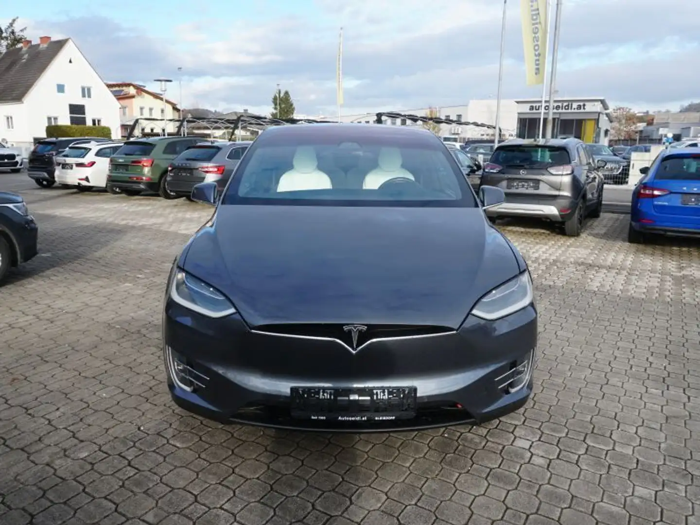 Tesla Model X Allrad P100D *TOPAUSSTATTUNG* Grau - 2