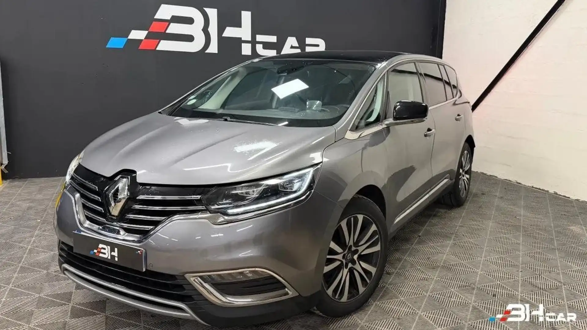 Renault Espace 7 places / 1.6 DCI 160 ENERGY INITIALE PARIS EDC Gris - 1