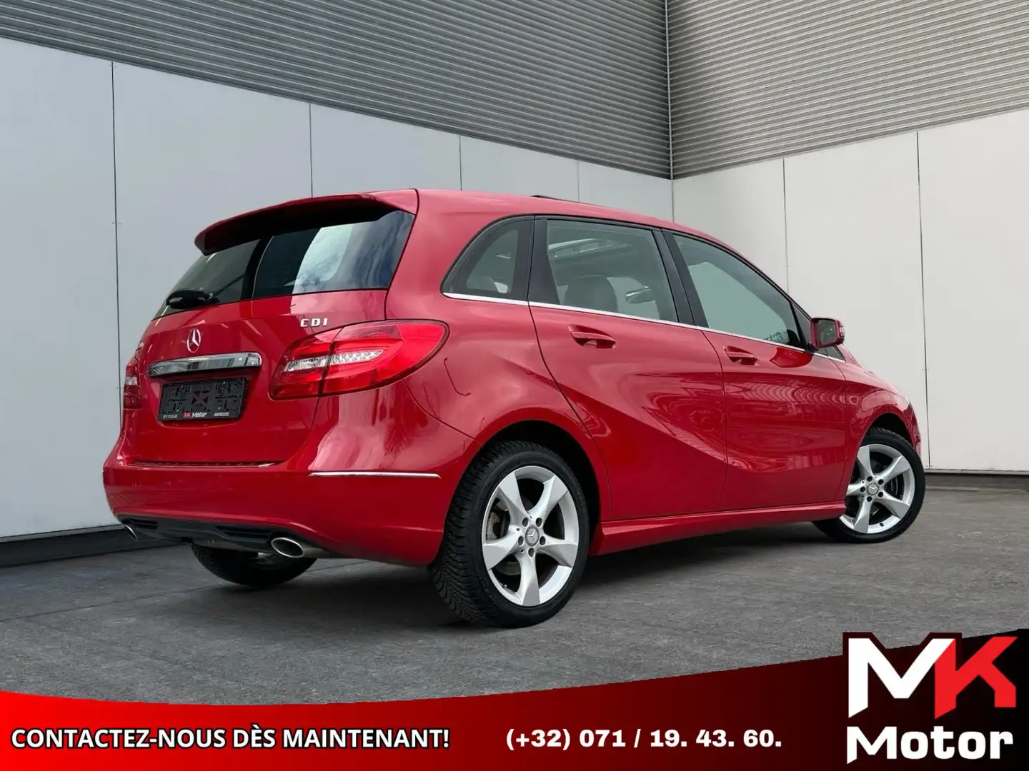 Mercedes-Benz B 180 CDI 109CV TOIT OUVRANT - GPS - PACK SPORT Rosso - 2