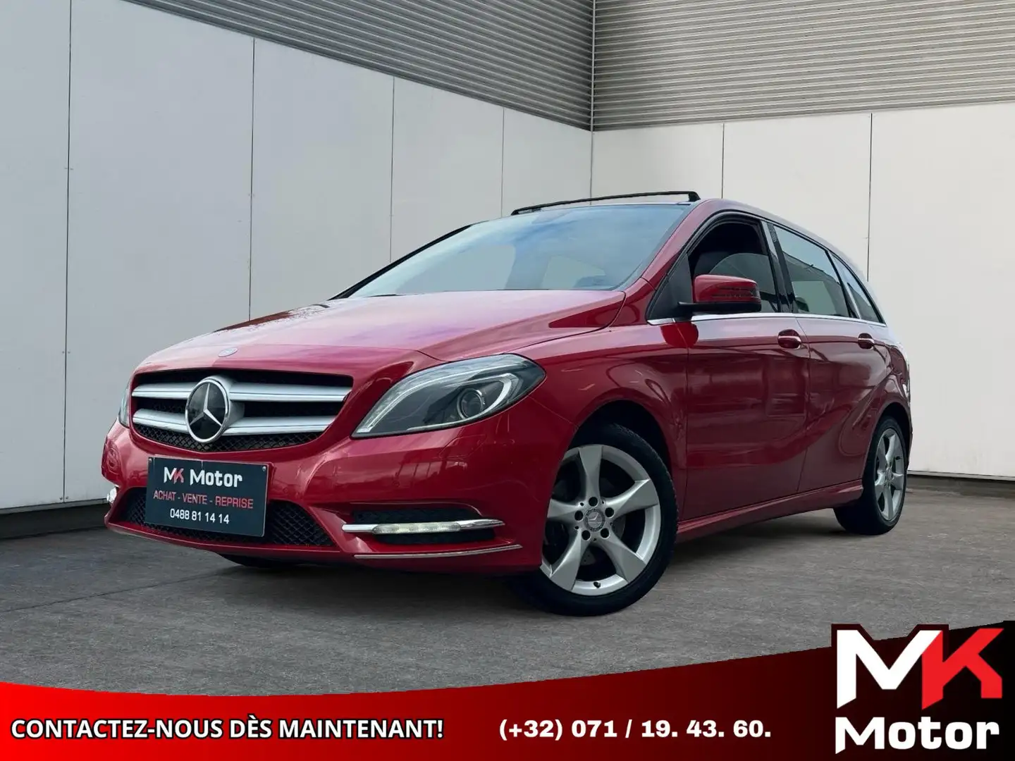 Mercedes-Benz B 180 CDI 109CV TOIT OUVRANT - GPS - PACK SPORT Rosso - 1