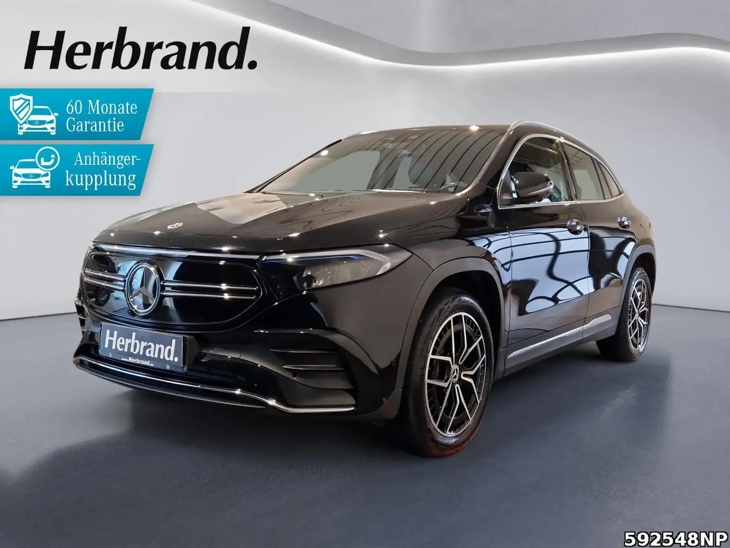 Mercedes-Benz EQA 250 AMG Pano AHK HUD 360° CarPlay 19"LM LED Schwarz - 1