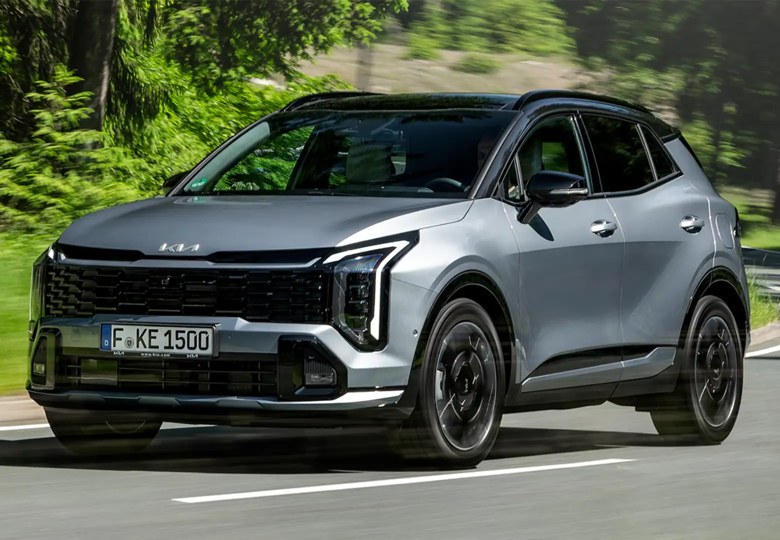 Kia Sportage 1.6 T-GDi MHEV Drive 160 Weiß - 1