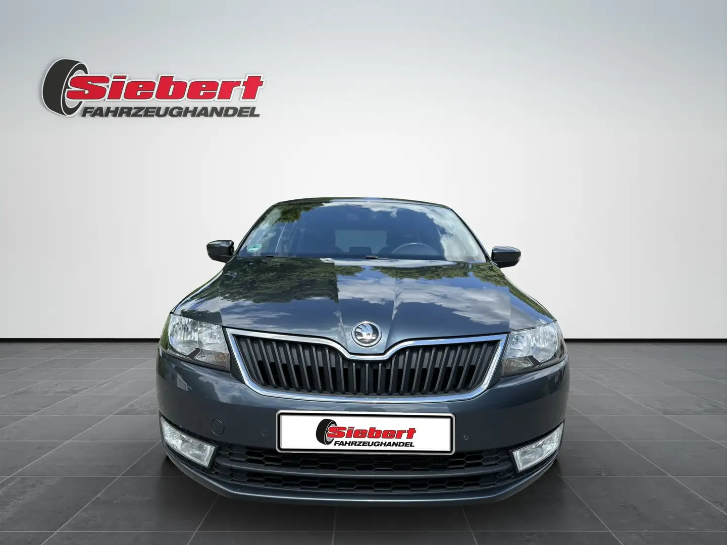 Skoda Rapid/Spaceback Style/PDC/KLIMA/TEMP/SHZ/TÜV*NEU Grau - 2