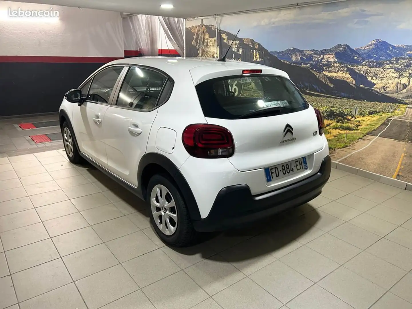 Citroen C3 1.2 PURETECH 82CH S&S FEEL BUSINESS R E6.D Blanc - 2