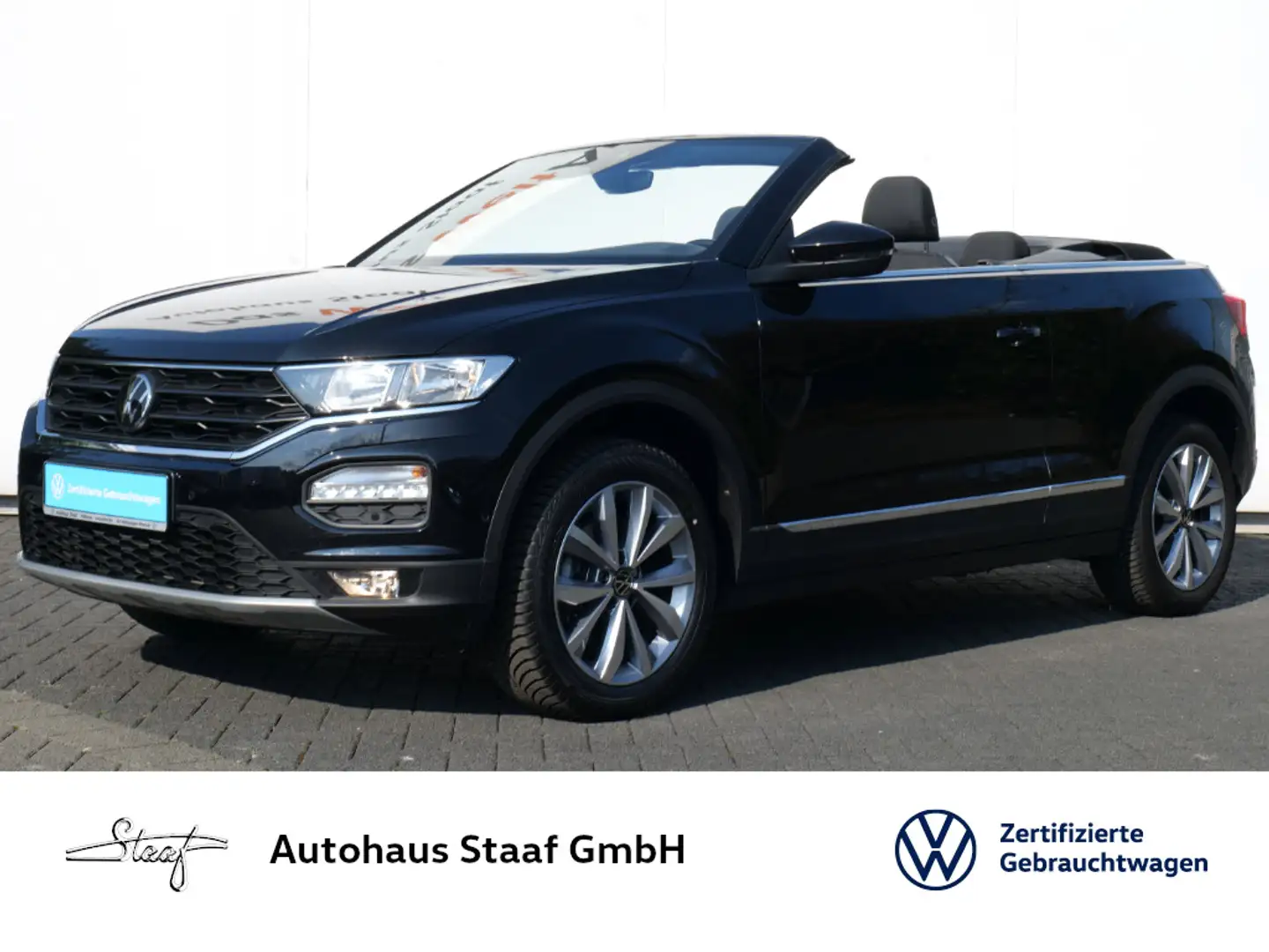 Volkswagen T-Roc Cabrio Style 1.5 TSI 150PS DSG Nero - 1