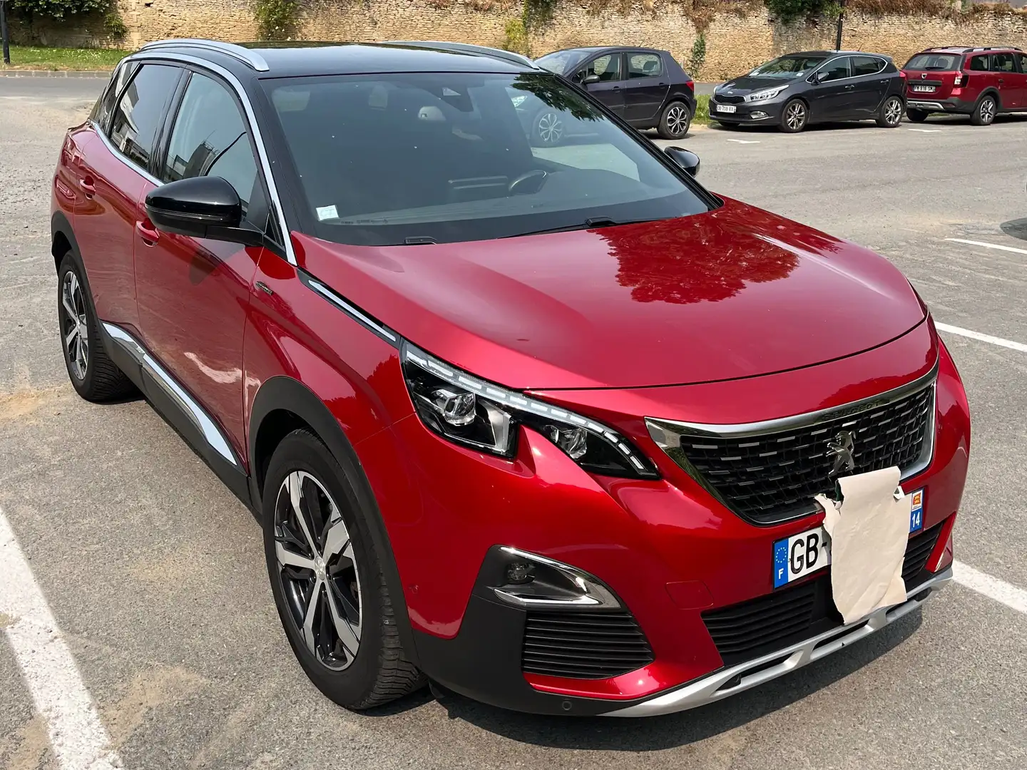Peugeot 3008 3008 BlueHDi 180ch S Rouge - 2