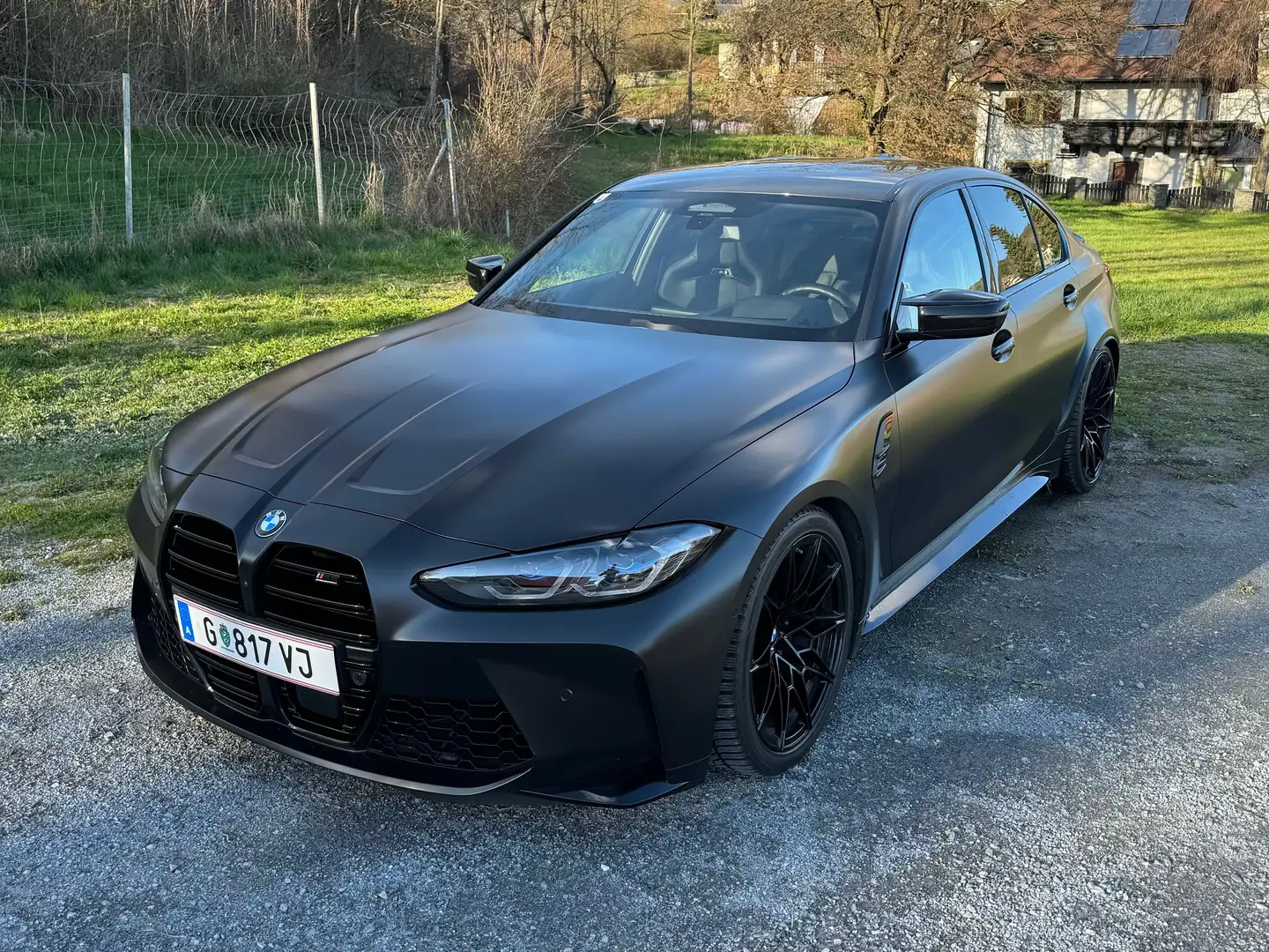 BMW M3 Competition Schwarz - 2