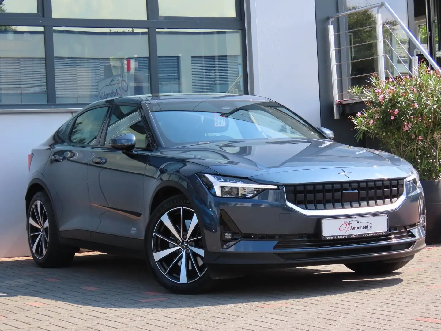 Polestar 2 64KWH Pilot Plus Memory Panorama ACC Bleu - 1