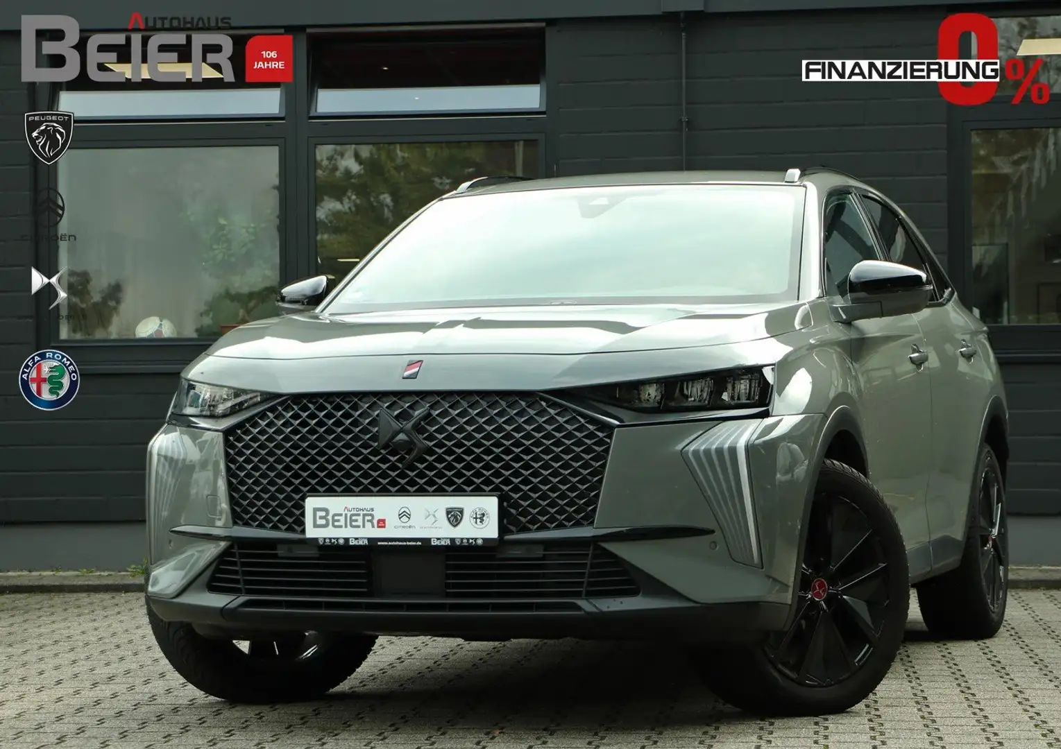 DS Automobiles DS 7 Crossback DS7 Crossback 1.5 BlueHDi 130 Performance Line Kam Grau - 1