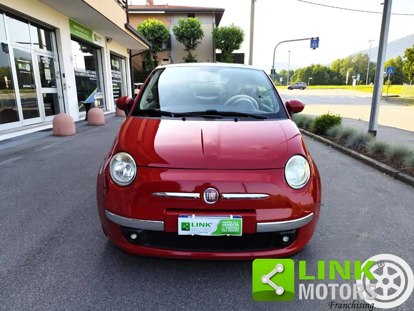 Fiat 500 1.2 Lounge NEOPATENTATI GARANZIA INCLUSA Rosso - 2