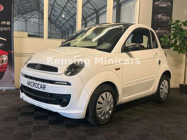 Microcar Due Weiss 8 PS Fiat 500 Look Mopedauto Minicar