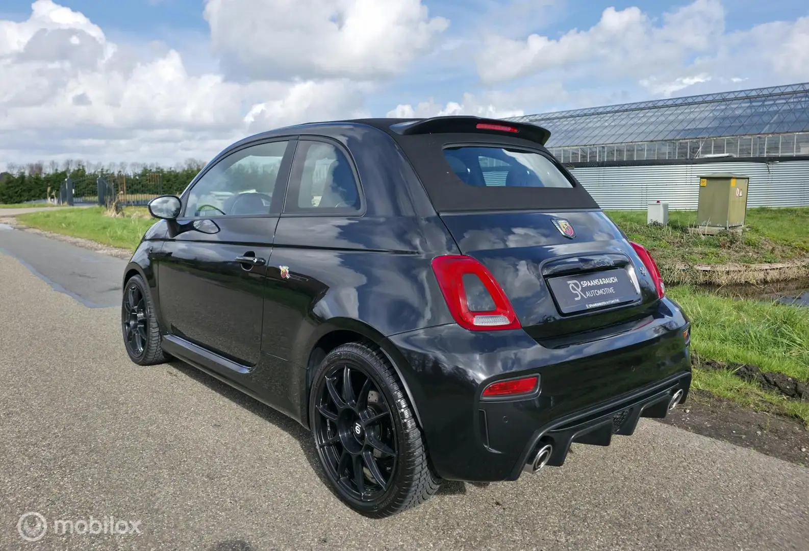 Fiat 500C Abarth 1.4 T-Jet 595 / Carbon / Beats / Navi Schwarz - 2