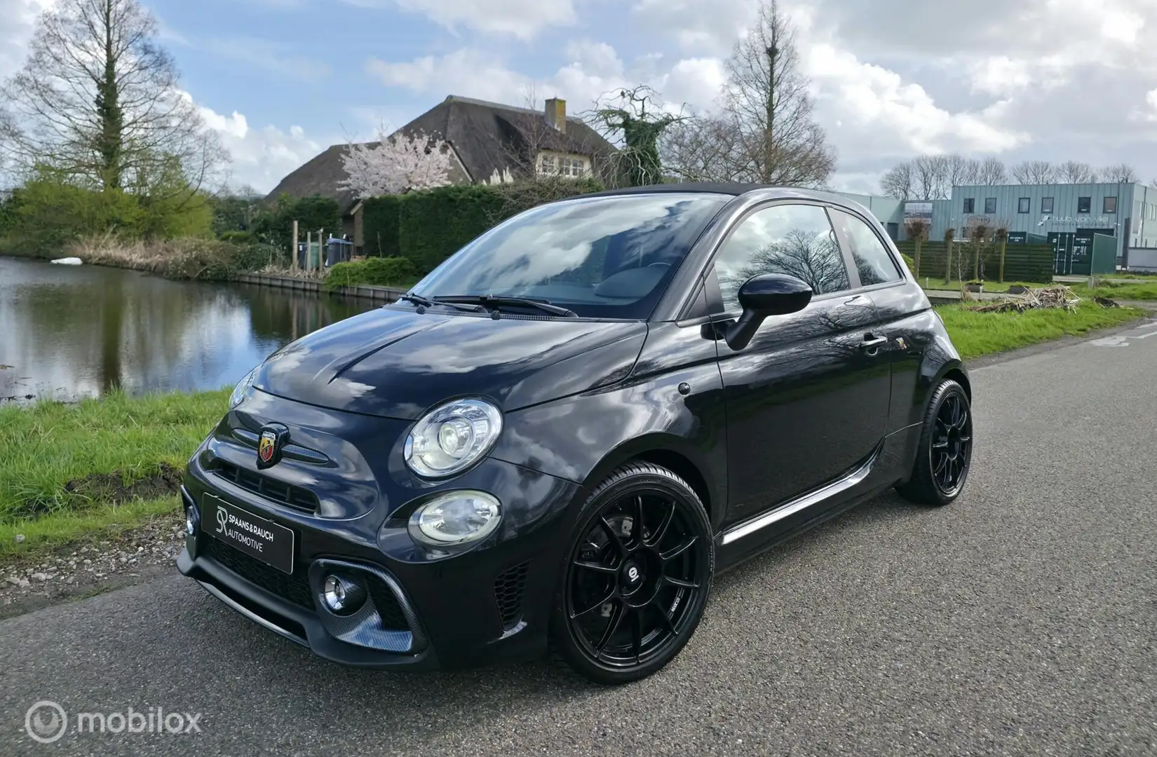 Fiat 500C Abarth 1.4 T-Jet 595 / Carbon / Beats / Navi Schwarz - 1