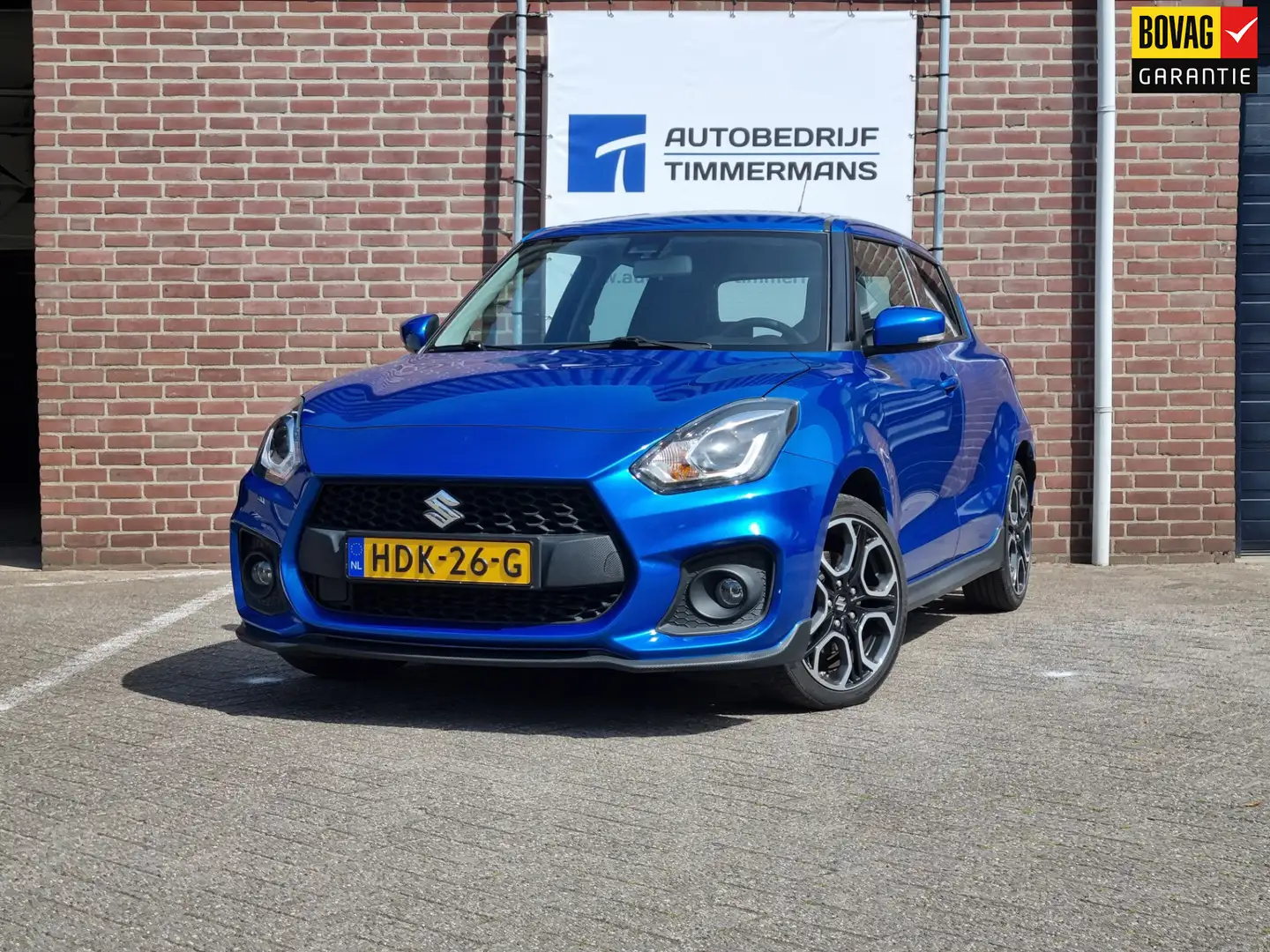 Suzuki Swift 1.4 Sport Smart Hybrid Sportieve auto!!! Blauw - 1