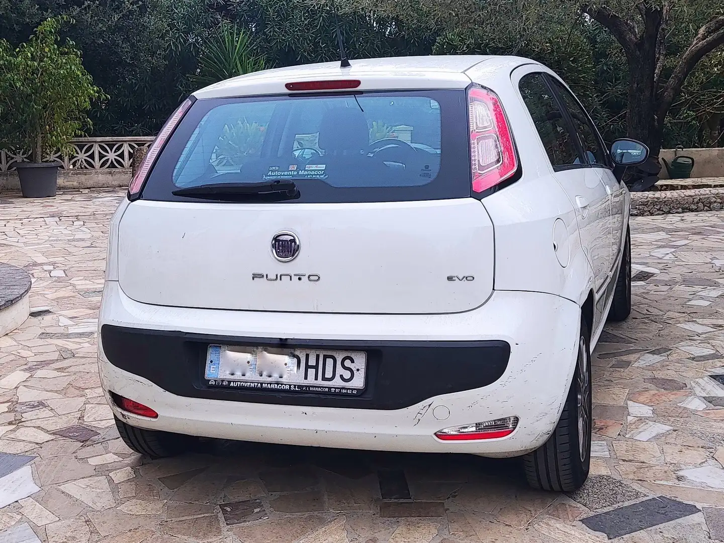 Fiat Punto Evo 1.4 Dynamic Aut. S Weiß - 2