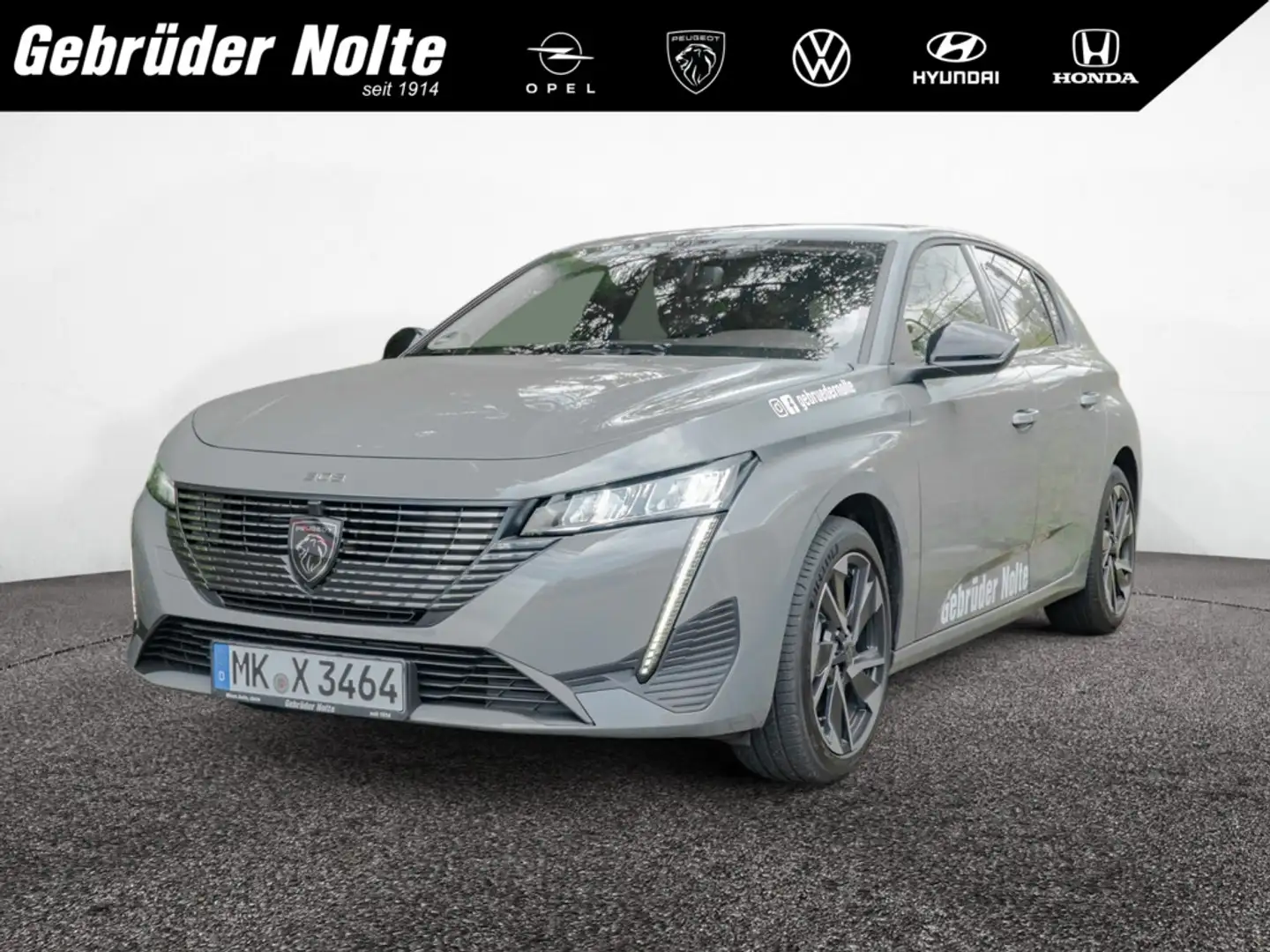 Peugeot 308 ALLURE HYBRID 136 e-DSC6 W-LAN ACC LED Grau - 1