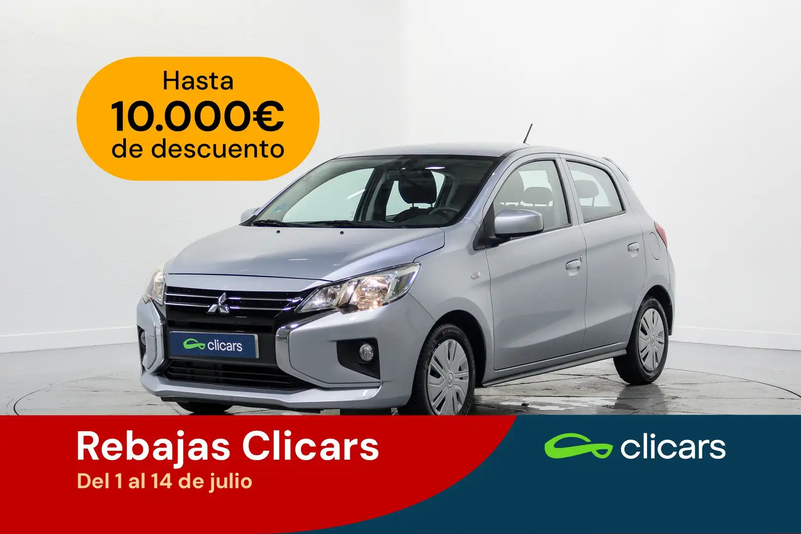 Mitsubishi Space Star 120 MPI Motion Gris - 1