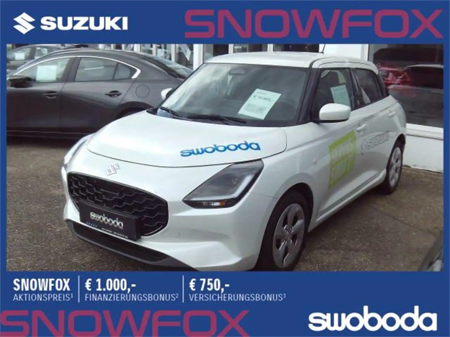Suzuki Swift 1,2 Hybrid Shine Weiß - 1